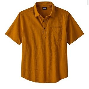 Patagonia Short Sleeve seersucker Shirt (Large)